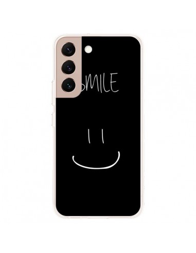 Coque Samsung Galaxy S22 Plus 5G Smile Souriez Noir - Jonathan Perez