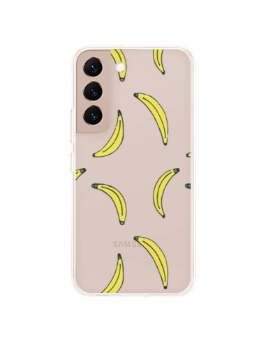 Coque Samsung Galaxy S22 Plus 5G Bananes Bananas Fruit Transparente - Dricia Do