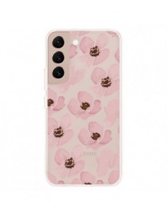 Coque Samsung Galaxy S22 Plus 5G Fleurs Roses Flower...