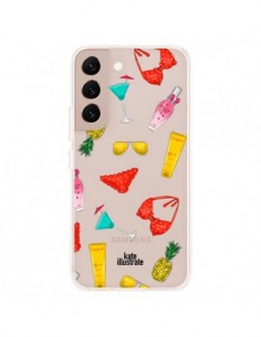 Coque Samsung Galaxy S22 Plus 5G Summer Essentials Ete...