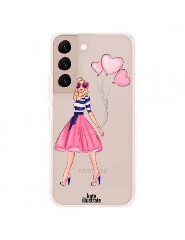 Coque Samsung Galaxy S22 Plus 5G Legally Blonde Love Transparente - kateillustrate