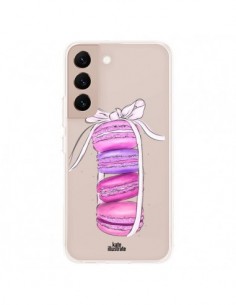 Coque Samsung Galaxy S22 Plus 5G Macarons Pink Purple...