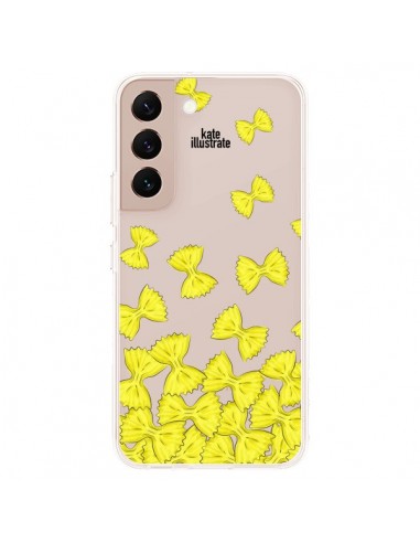 Coque Samsung Galaxy S22 Plus 5G Italian Pasta Pates Italiennes Transparente - kateillustrate