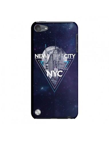 Coque New York City Triangle Bleu pour iPod Touch 5 - Javier Martinez