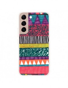 Coque Samsung Galaxy S22 Plus 5G Azteque Dessin - Kris Tate