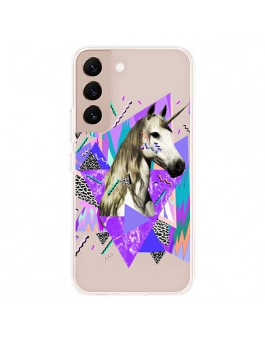 Coque Samsung Galaxy S22 Plus 5G Licorne Unicorn Azteque Transparente - Kris Tate