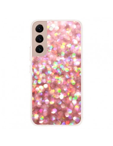 Coque Samsung Galaxy S22 Plus 5G Paillettes Pinkalicious - Lisa Argyropoulos