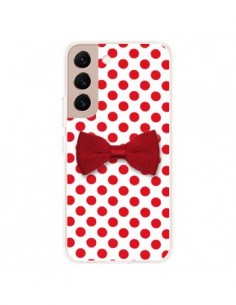 Coque Samsung Galaxy S22 Plus 5G Noeud Papillon Rouge...