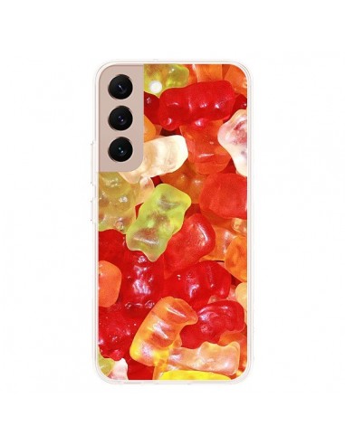 Coque Samsung Galaxy S22 Plus 5G Bonbon Ourson Multicolore Candy - Laetitia