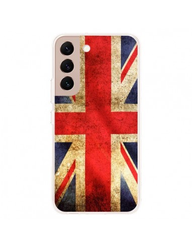 Coque Samsung Galaxy S22 Plus 5G Drapeau Angleterre Anglais UK - Laetitia