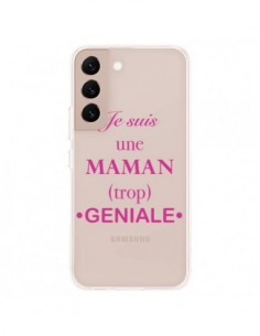 Coque Samsung Galaxy S22 Plus 5G Je suis une maman trop...