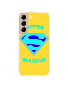 Coque Samsung Galaxy S22 Plus 5G Super Maman Superman -...