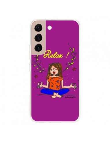 Coque Samsung Galaxy S22 Plus 5G Fille Relax Zen Yoga - Leellouebrigitte