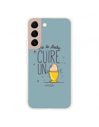 Coque Samsung Galaxy S22 Plus 5G Va te faire cuir un oeuf gris - Leellouebrigitte