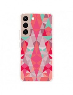 Coque Samsung Galaxy S22 Plus 5G Azteque Rouge - Leandro...