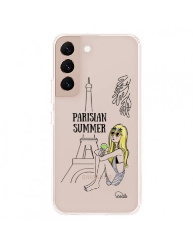 Coque Samsung Galaxy S22 Plus 5G Parisian Summer Ete Parisien Transparente - Lolo Santo