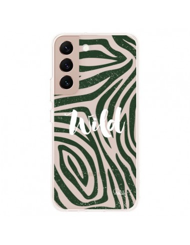 Coque Samsung Galaxy S22 Plus 5G Wild Zebre Jungle Transparente - Lolo Santo