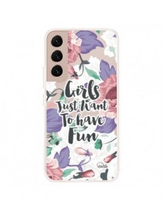 Coque Samsung Galaxy S22 Plus 5G Girls Fun Transparente -...