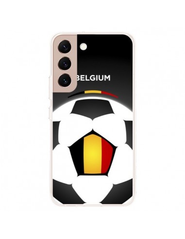 Coque Samsung Galaxy S22 Plus 5G Belgique Ballon Football - Madotta