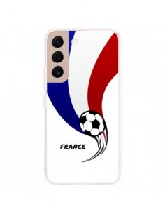 Coque Samsung Galaxy S22 Plus 5G Equipe France Ballon...