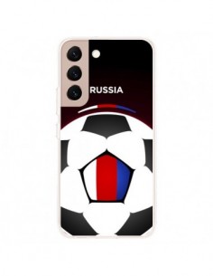 Coque Samsung Galaxy S22 Plus 5G Russie Ballon Football -...