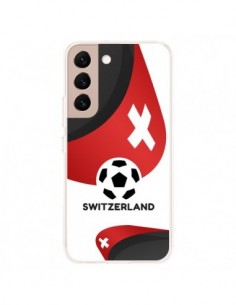 Coque Samsung Galaxy S22 Plus 5G Equipe Suisse Football -...