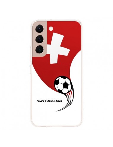 Coque Samsung Galaxy S22 Plus 5G Equipe Suisse Switzerland Football - Madotta