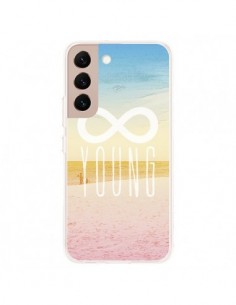 Coque Samsung Galaxy S22 Plus 5G Forever Young Plage -...