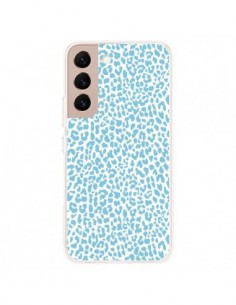 Coque Samsung Galaxy S22 Plus 5G Leopard Turquoise - Mary...