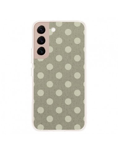 Coque Samsung Galaxy S22 Plus 5G Pois Polka Camel - Mary Nesrala