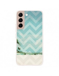 Coque Samsung Galaxy S22 Plus 5G Chevron Beach Dreams...