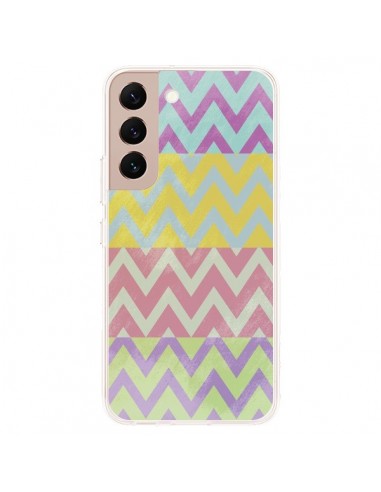 Coque Samsung Galaxy S22 Plus 5G Chevron Summer Triangle Azteque - Mary Nesrala