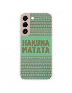 Coque Samsung Galaxy S22 Plus 5G Hakuna Matata Roi Lion -...