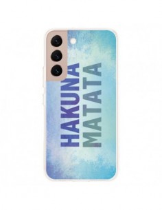 Coque Samsung Galaxy S22 Plus 5G Hakuna Matata Roi Lion...