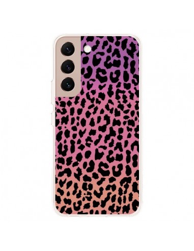 Coque Samsung Galaxy S22 Plus 5G Leopard Hot Rose Corail - Mary Nesrala