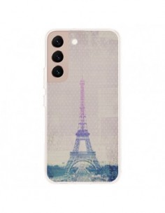 Coque Samsung Galaxy S22 Plus 5G I love Paris Tour Eiffel...