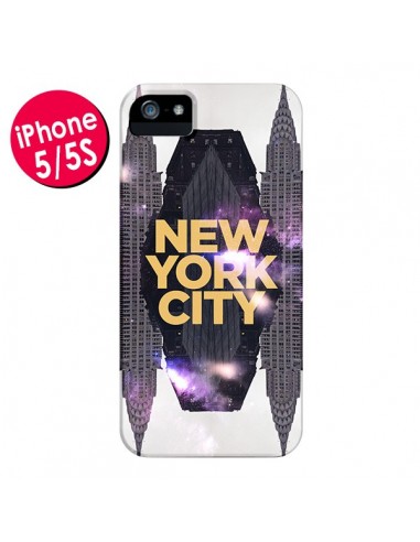 Coque New York City Orange pour iPhone 5 et 5S - Javier Martinez