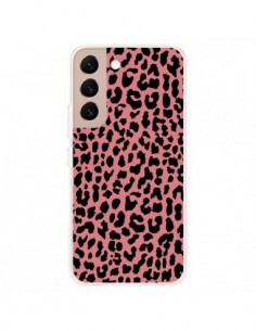 Coque Samsung Galaxy S22 Plus 5G Leopard Corail Neon -...