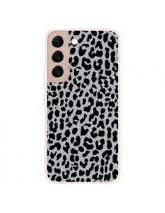 Coque Samsung Galaxy S22 Plus 5G Leopard Gris Neon - Mary...