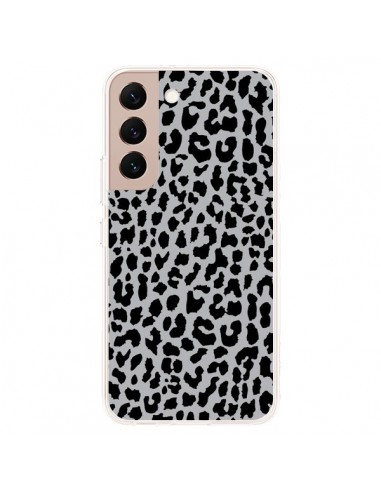 Coque Samsung Galaxy S22 Plus 5G Leopard Gris Neon - Mary Nesrala