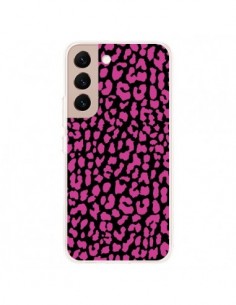 Coque Samsung Galaxy S22 Plus 5G Leopard Rose Pink - Mary...