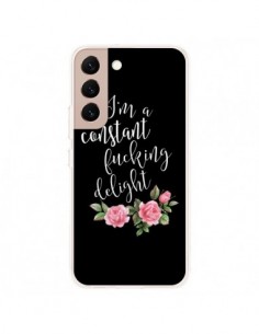 Coque Samsung Galaxy S22 Plus 5G Fucking Delight Fleurs -...