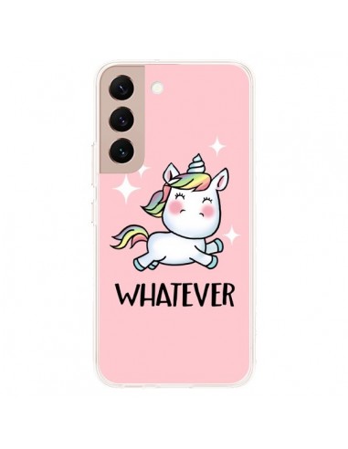 Coque Samsung Galaxy S22 Plus 5G Licorne Whatever - Maryline Cazenave