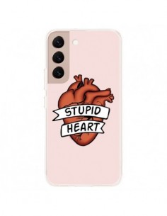Coque Samsung Galaxy S22 Plus 5G Stupid Heart Coeur -...