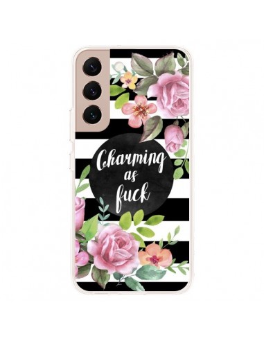 Coque Samsung Galaxy S22 Plus 5G Charming as Fuck Fleurs - Maryline Cazenave