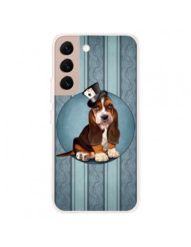 Coque Samsung Galaxy S22 Plus 5G Chien Dog Jeu Poket Cartes - Maryline Cazenave