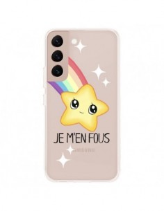 Coque Samsung Galaxy S22 Plus 5G Etoile Je M'en Fous...