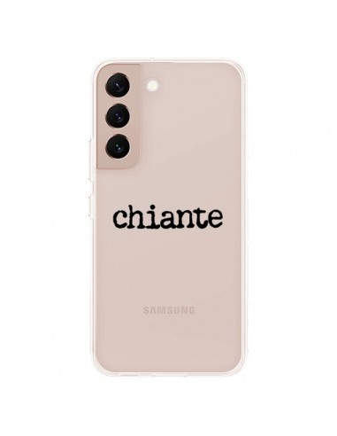 Coque Samsung Galaxy S22 Plus 5G Chiante Noir Transparente - Maryline Cazenave