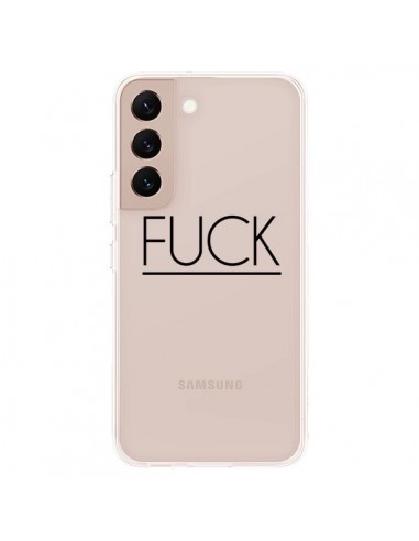 Coque Samsung Galaxy S22 Plus 5G Fuck Transparente - Maryline Cazenave