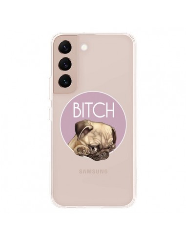 Coque Samsung Galaxy S22 Plus 5G Bulldog Bitch Transparente - Maryline Cazenave